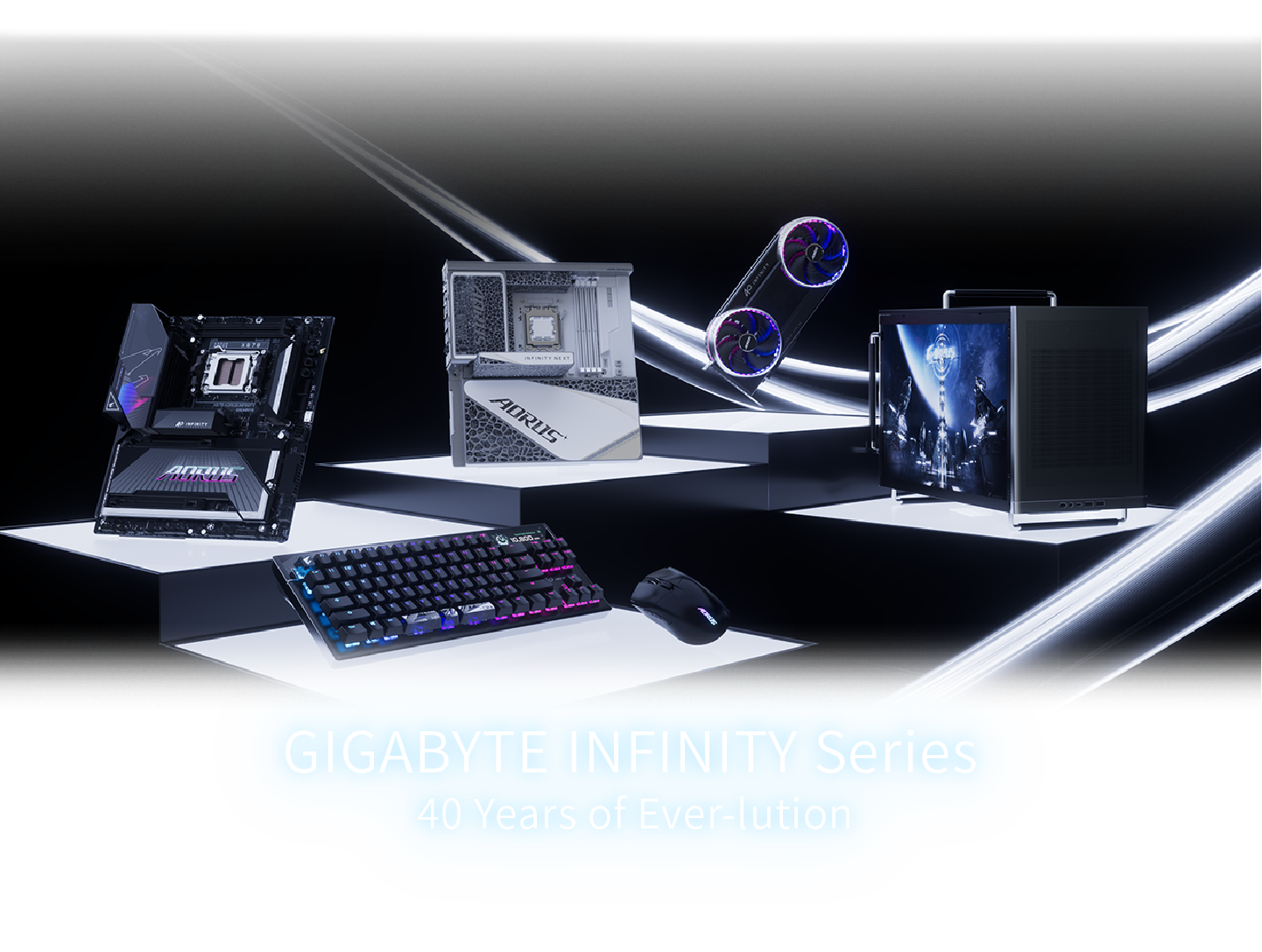 GIGABYTE INFINITY Series — 40 Years of Ever-lution